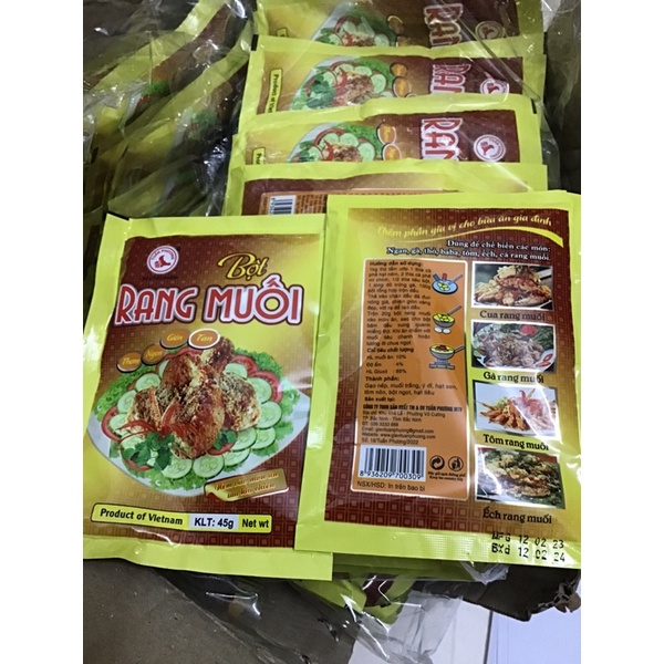 Bột gà rang muối tuấn phương gói 45g
