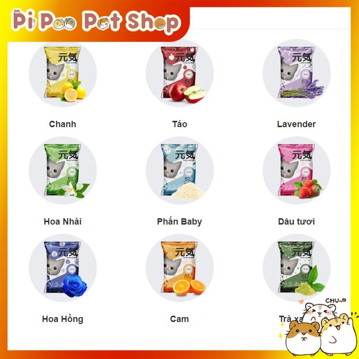 Cát vệ sinh mèo genki Nhật Bản