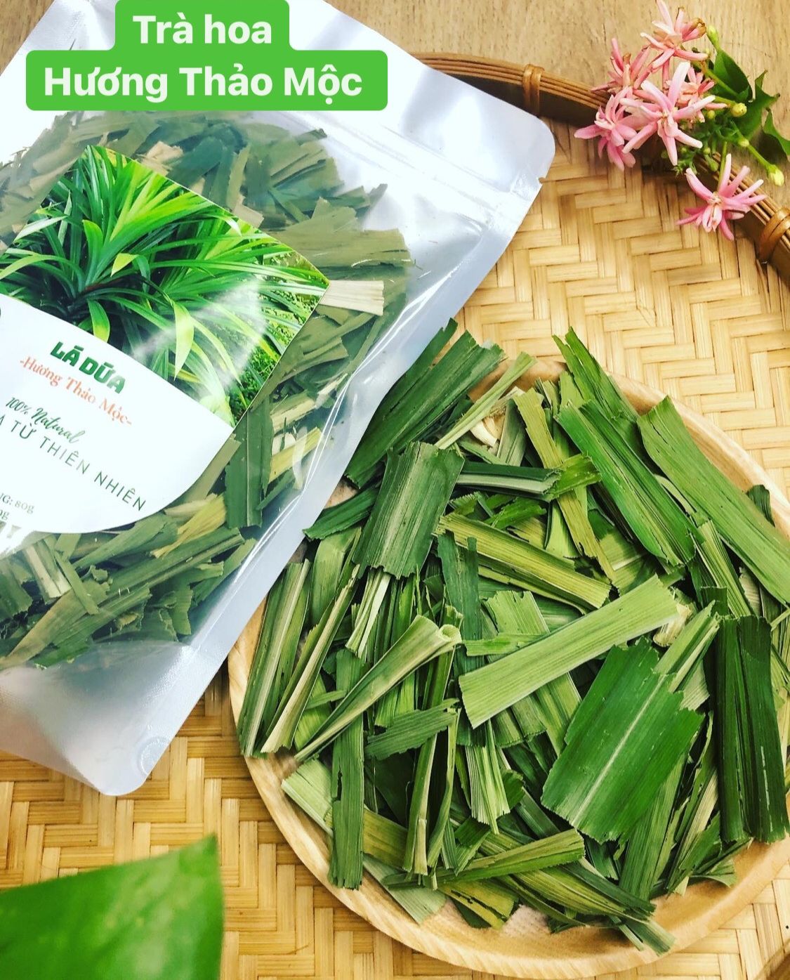 Lá Dứa sấy khô 1kg