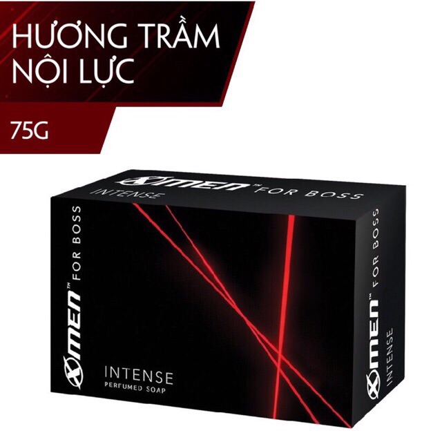 Combo 2 Xà Bông Cục Xmen for Boss Intense 75g