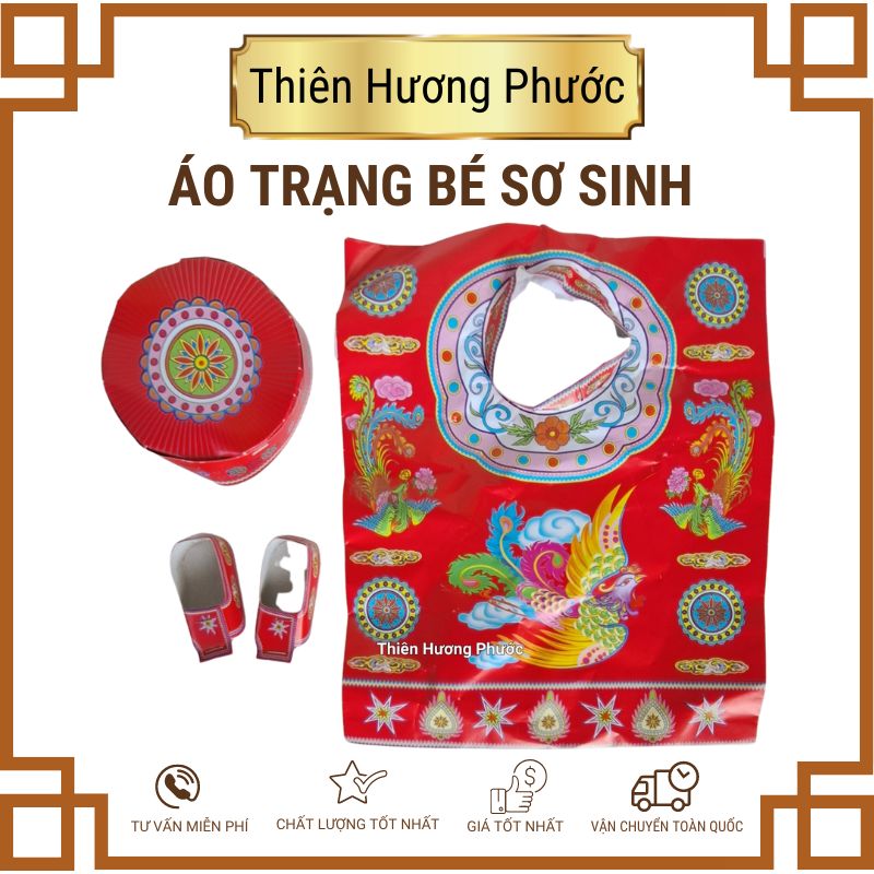 Vàng mã áo trạng cậu nhỏ thờ cúng