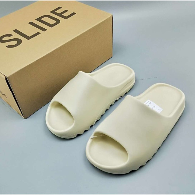 Dép Yeezy Slide Bone màu trắng ( Full box)