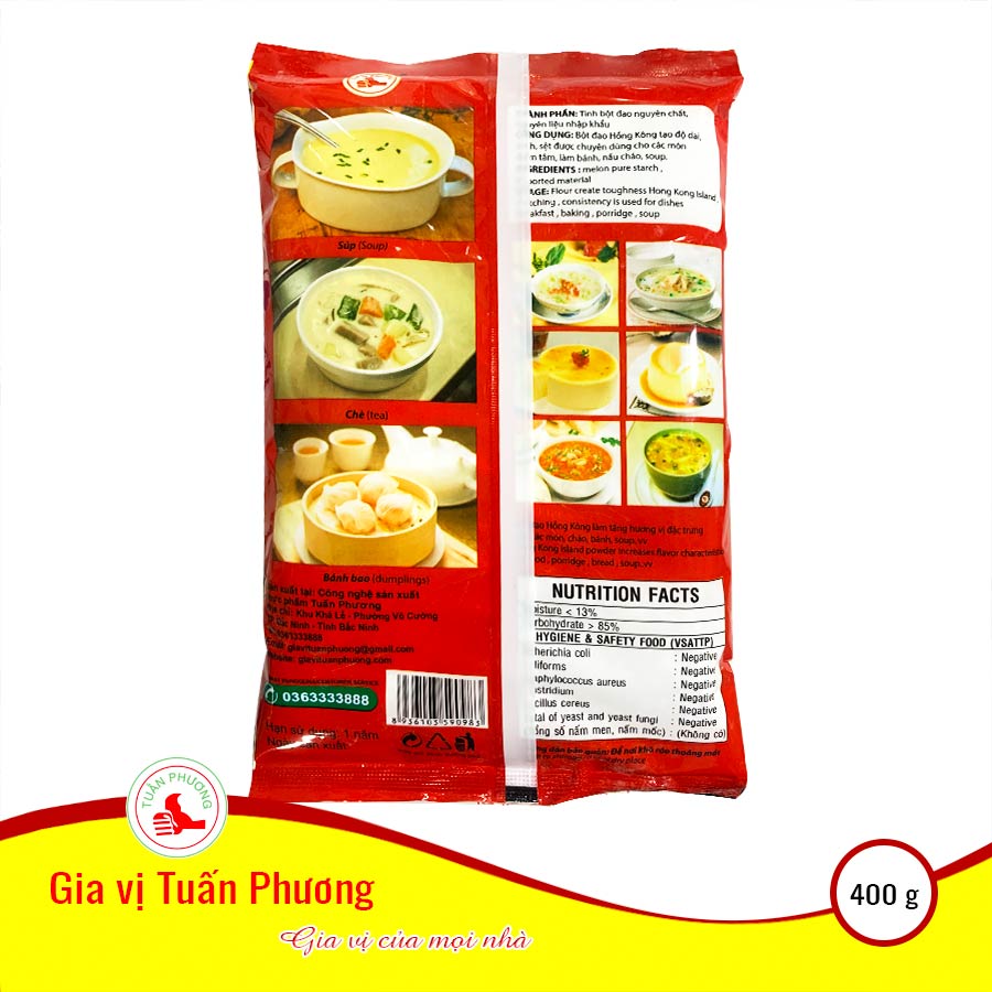 Bột Đao Hồng Công 400gr (gói )