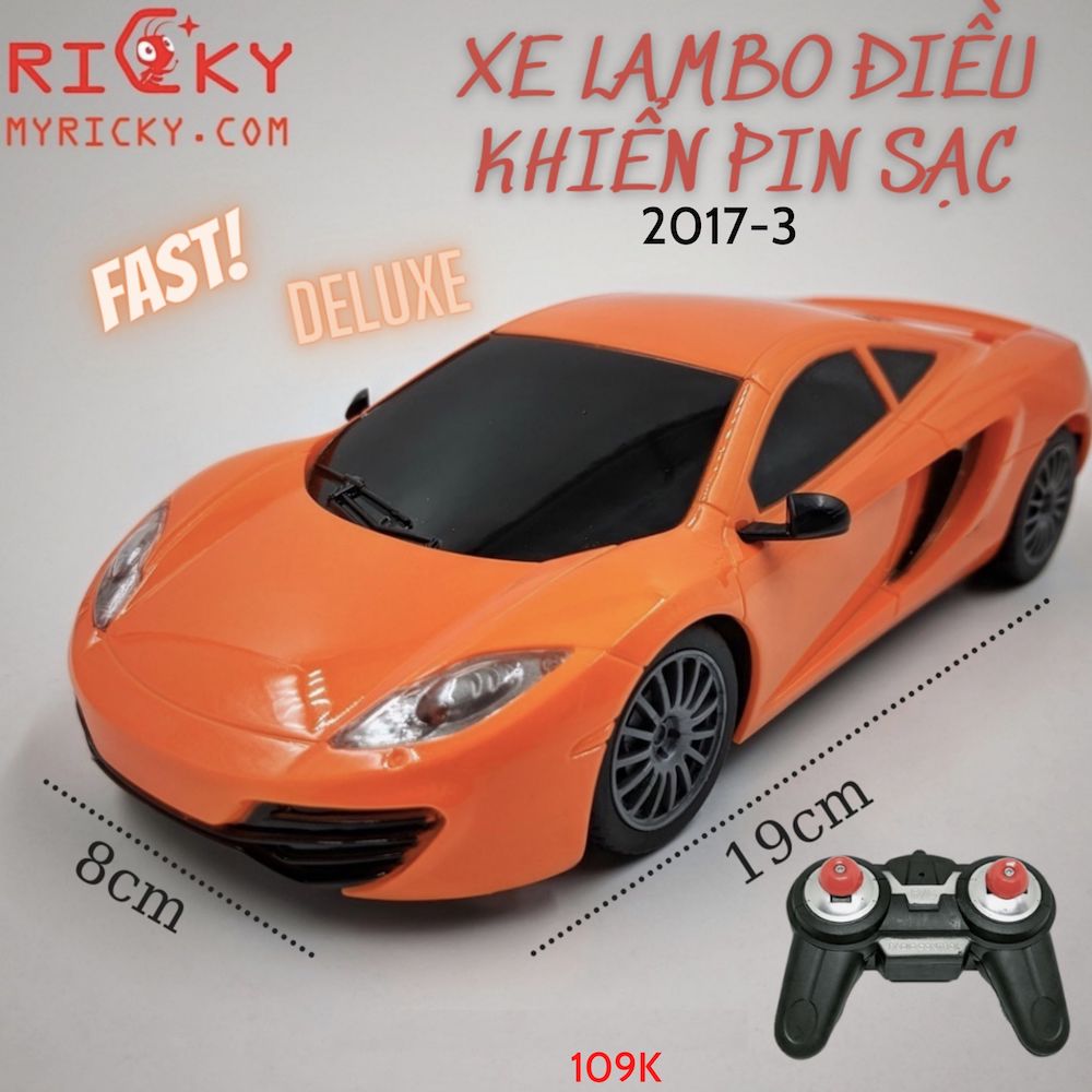 [Hoàn tiền 6%][HCM]Xe Điều Khiển pin sạc 2017