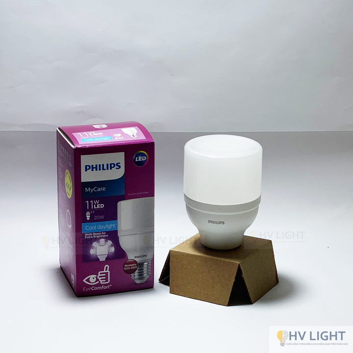 [HCM]Bóng đèn PHILIPS LEDBright E27 230V - Thay thế hoàn hảo cho bóng đèn Compact