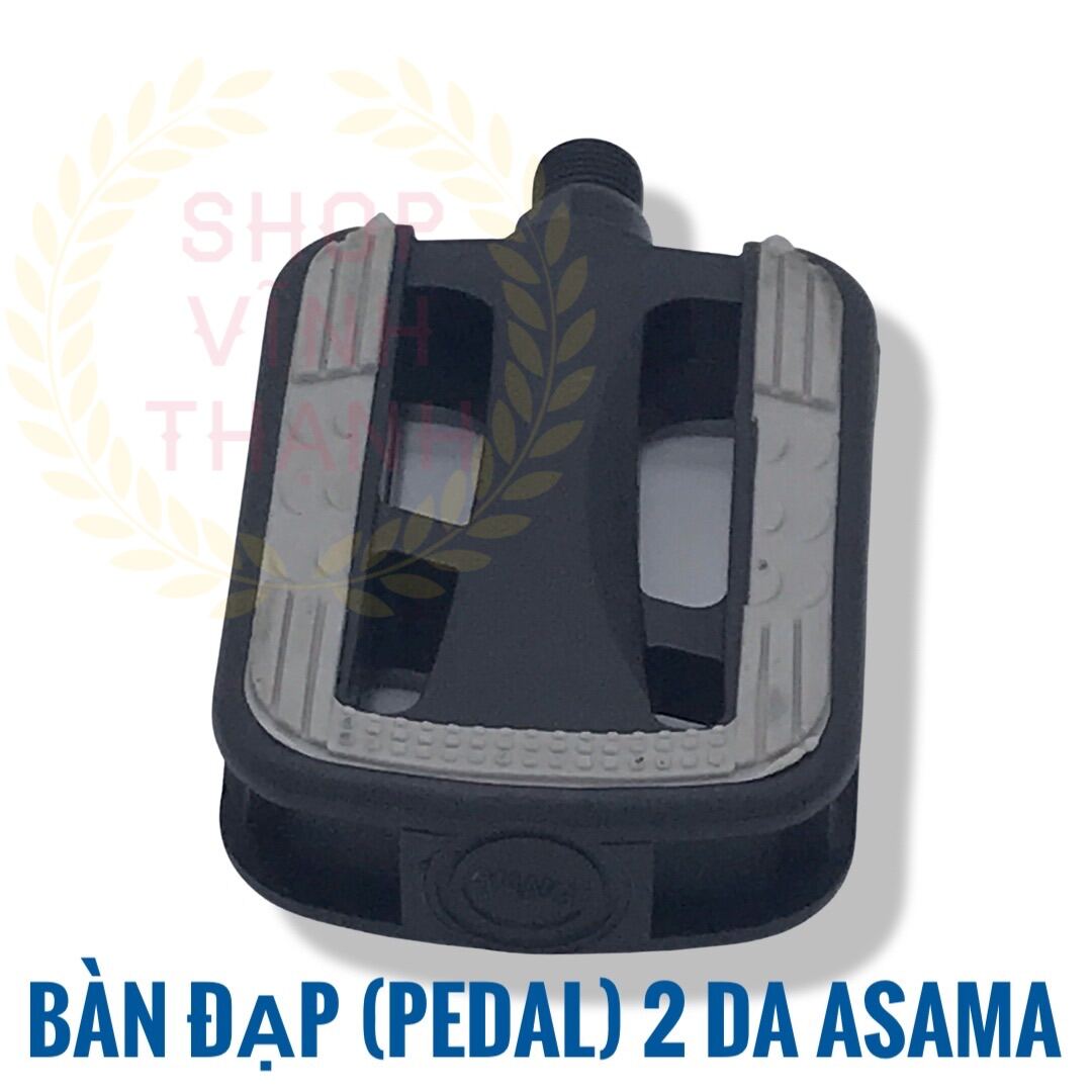Cặp bàn đạp (pedal) xe đạp 2 da Asama