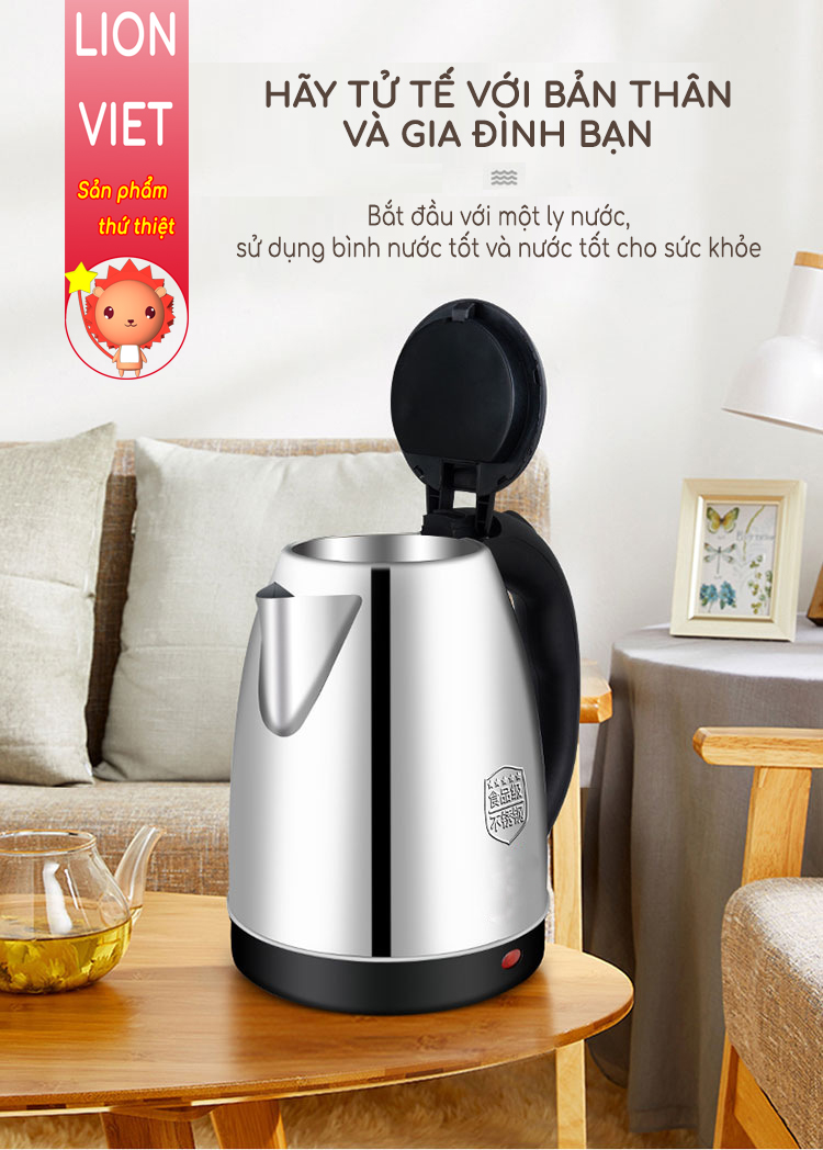 Super durable stainless steel 304 kettle