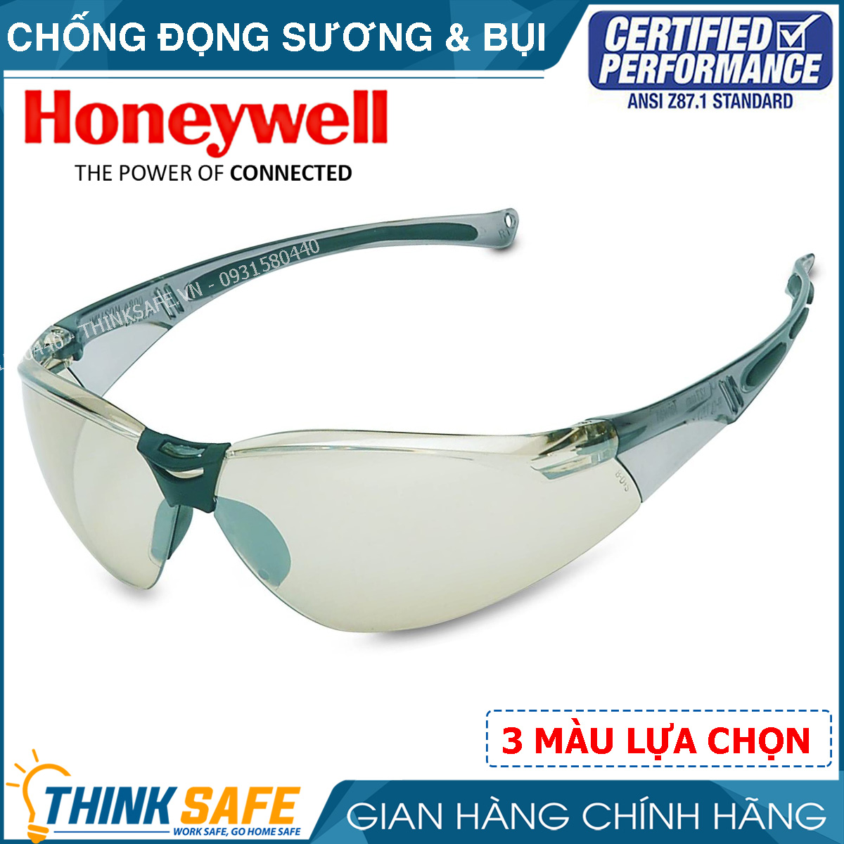 Honeywell A800 high-grade non-dust UV protection goggles glasses Road-proof dust-proof...