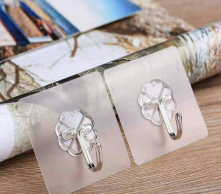Combo 4 móc dán tường chịu lực trong suốt