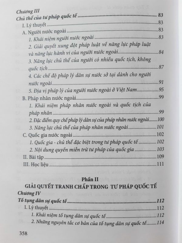 Hướng Dẫn Học Và Ôn Tập Môn Tư Pháp Quốc Tế