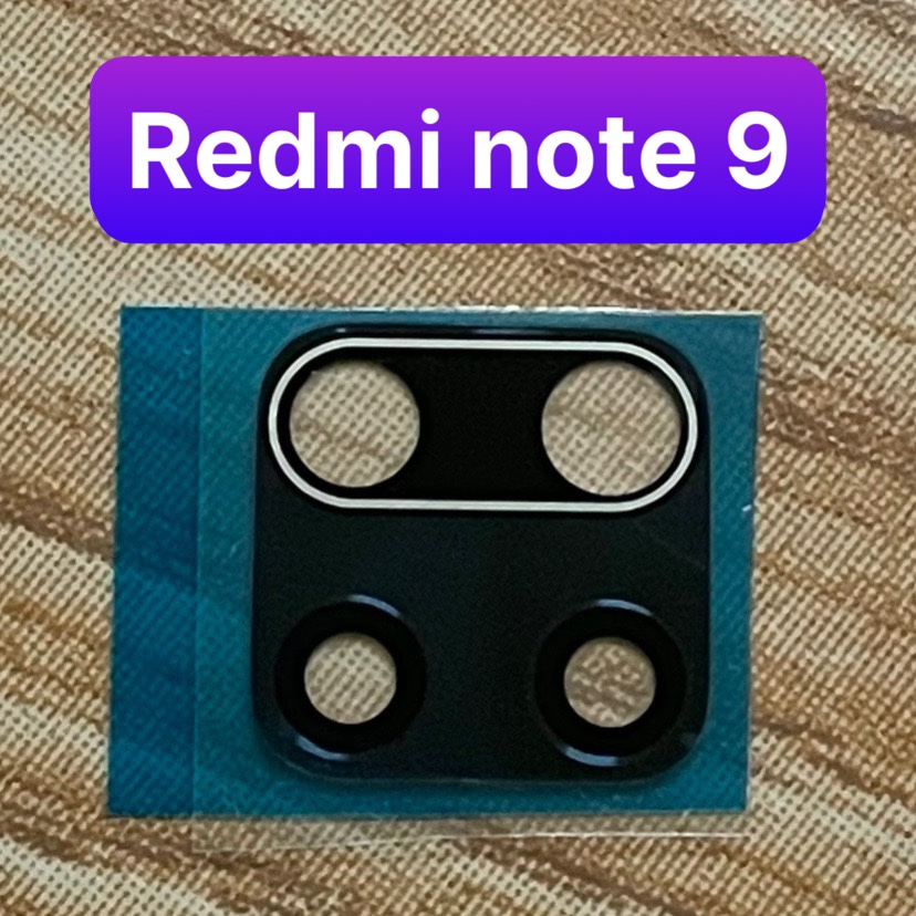 kính camera xiaomi Redmi note 9