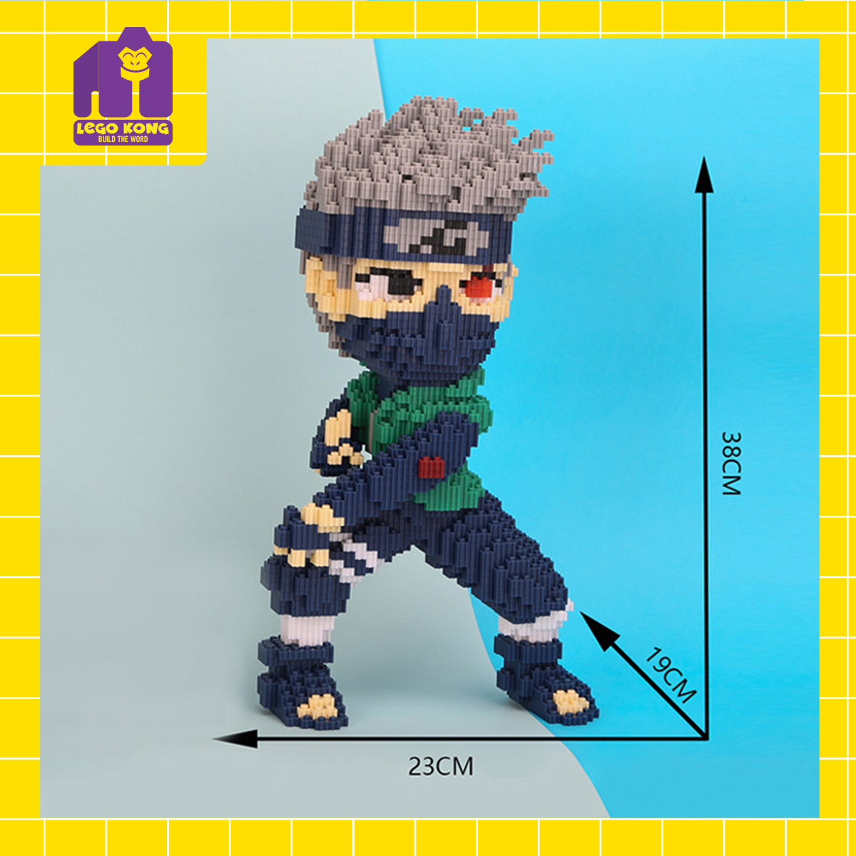 Đồ chơi lắp ráp lego Naruto ninja làng lá kakashi