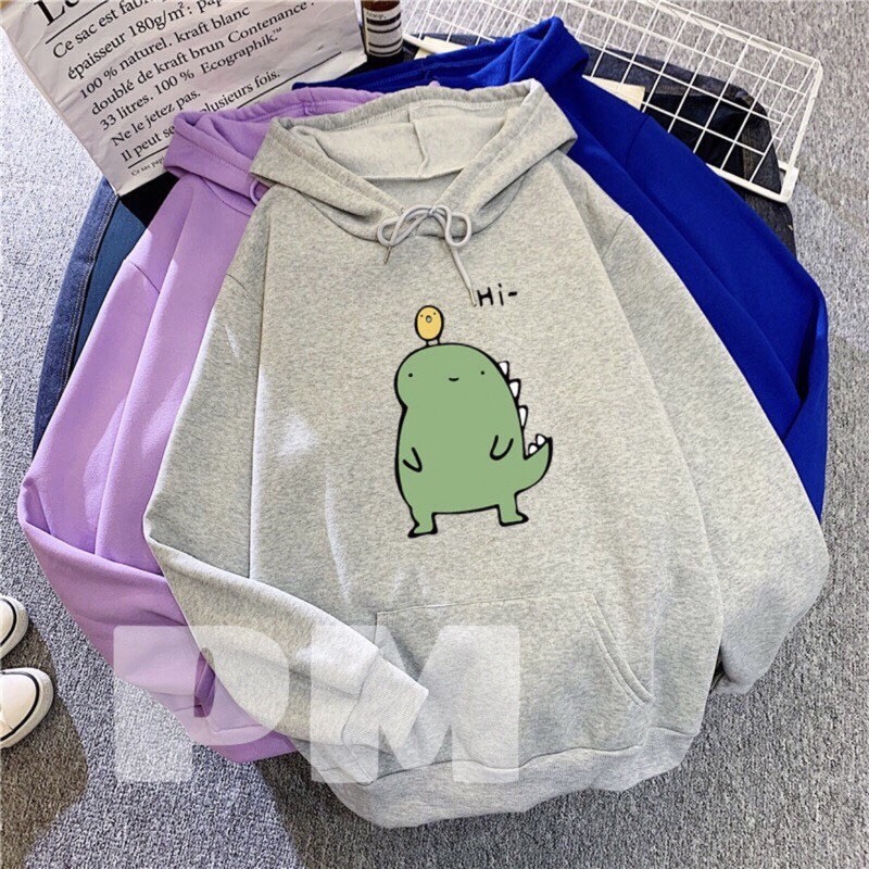Áo hoodie khủng long Hi Y&V