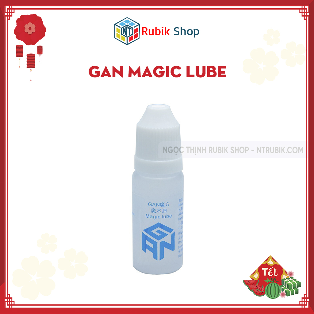 [Dầu bôi trơn Rubik] Gan Magic Lube 10ml
