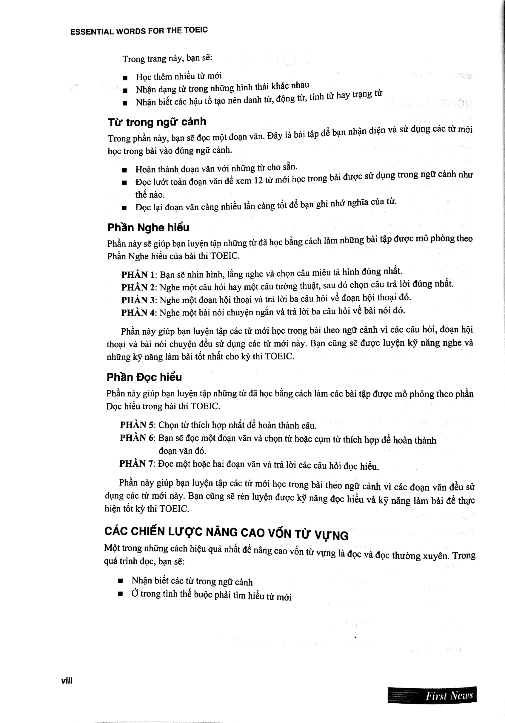 Sách Fahasa - Essential Words For The Toeic 6th (Tái Bản 2019)