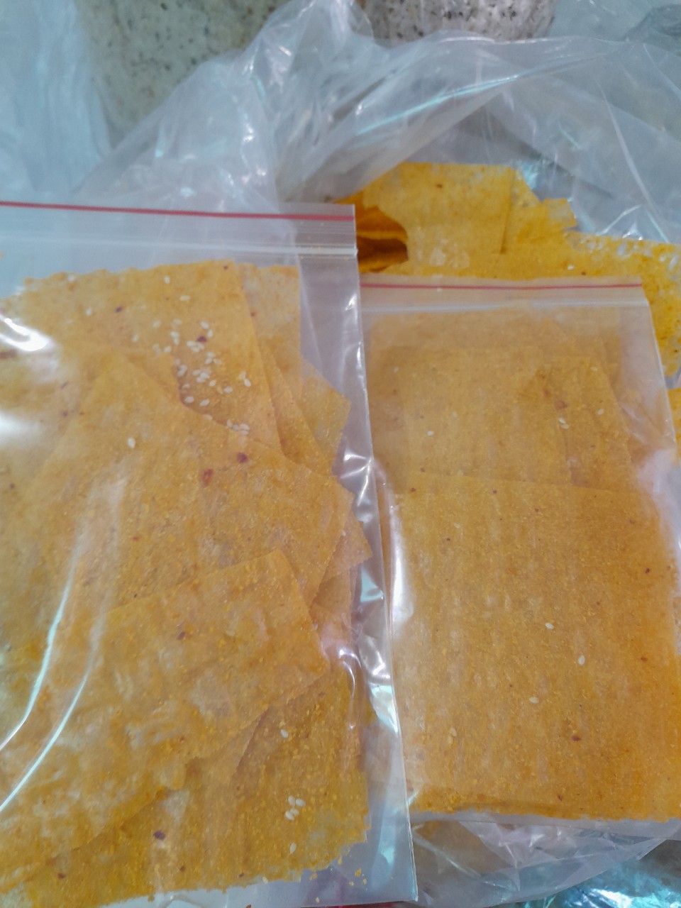 500gram Bánh Tráng Lắc Phô  Mai