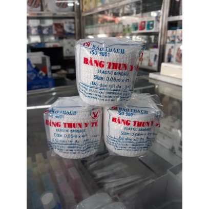 [HCM]BĂNG THUN Y TẾ BẢO THẠCH (MÀU TRẮNG)
