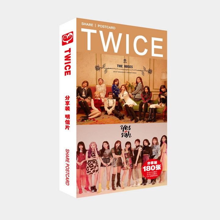 Postcard Twice mẫu mới hộp ảnh bộ ảnh có ảnh dán sticker lomo bưu thiếp