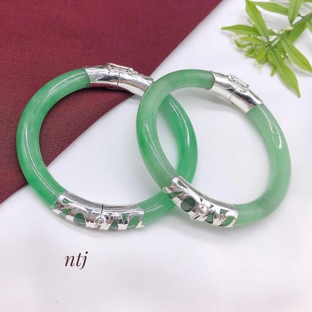 Vòng bọc bạc 2 đốt chuẩn bạc ta