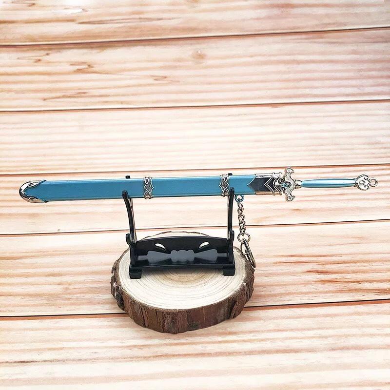 Mô hình móc khóa kiếm Ma Đạo Tổ Sư màu xanh truyện tranh anime Tiêu Chiến Vương Nhất Bác Lam Vong Cơ Ngụy Vô Tiện Trần Tình Lệnh