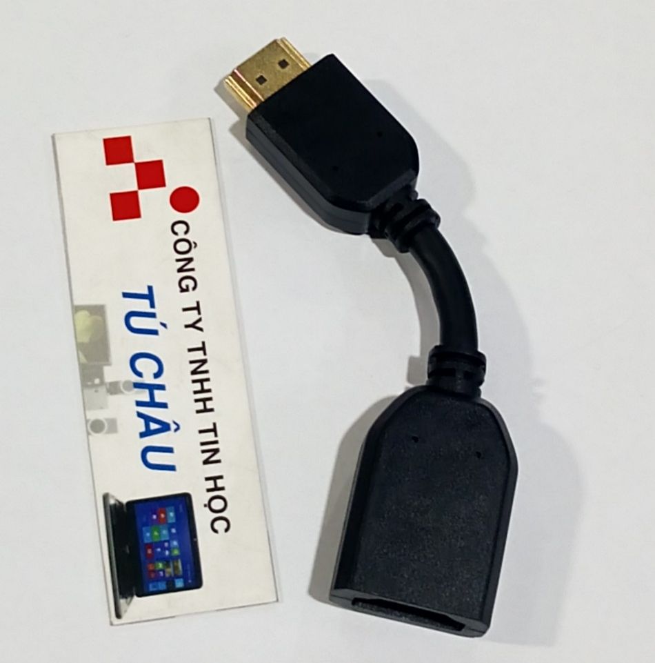 Cáp nối dài HDMI: Cáp dài 11Cm (Đầu đực ra 1 đầu Cái)