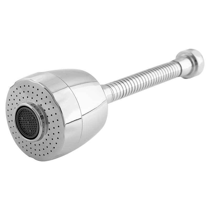 Đầu Vòi Inox 2 Chế Độ Bật Nước Xoay 360