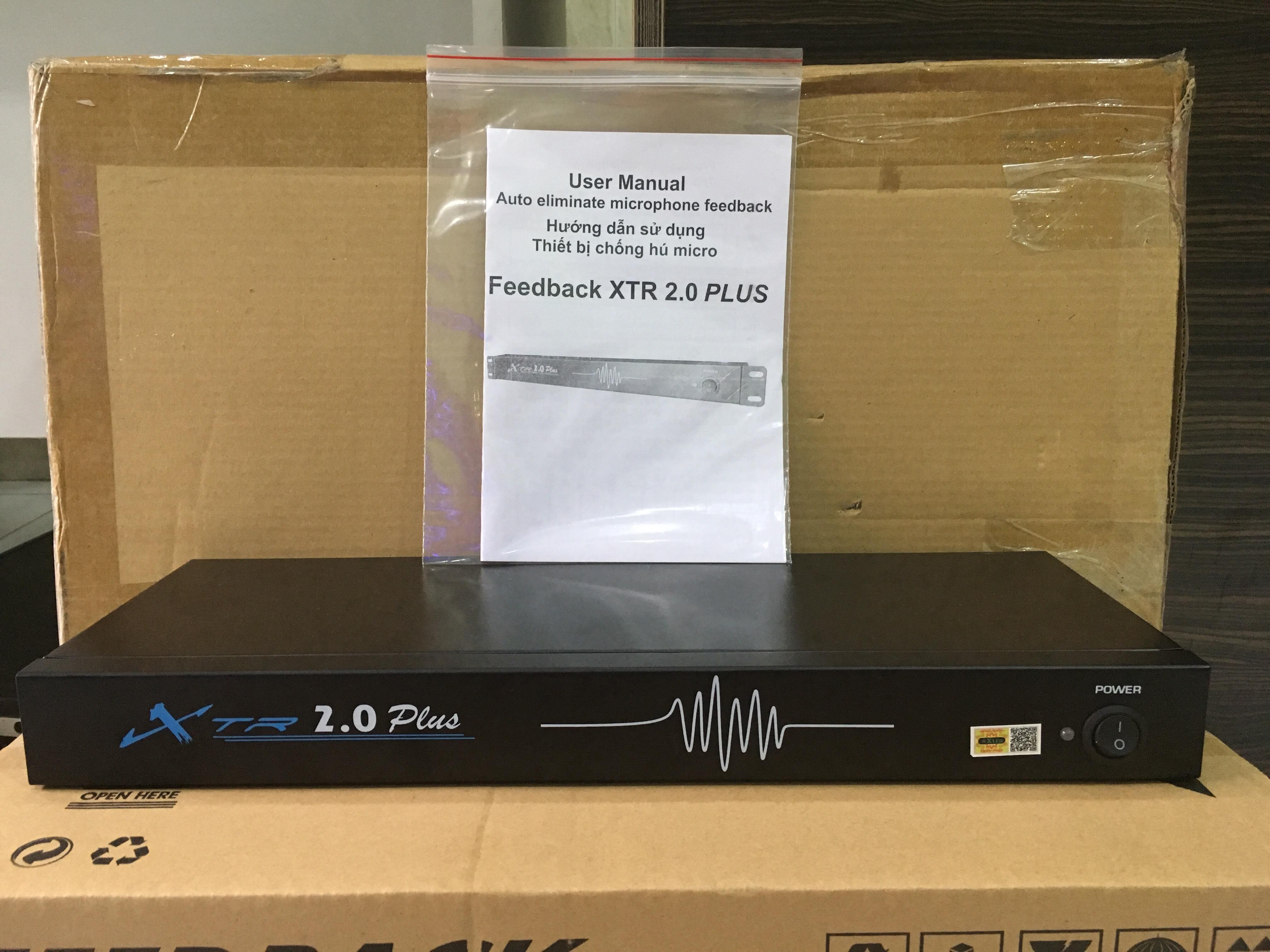 [HCM]Chống hú micro FEEDBACK XTR 2.0 Plus - Hàng chính hãng