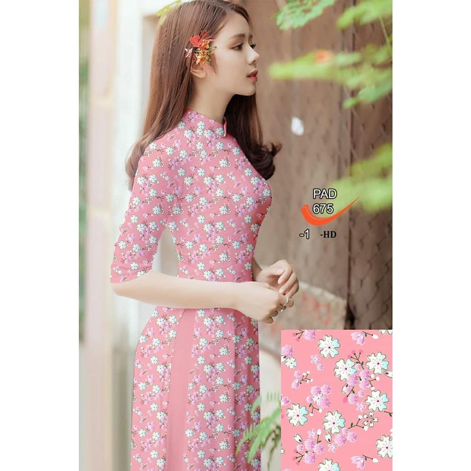 Lịch Sử Giá Áo Dài May Sẵn Hoa Nhí Cổ 2P Và Cổ Tròn Cập Nhật 8/2023 -  Beecost