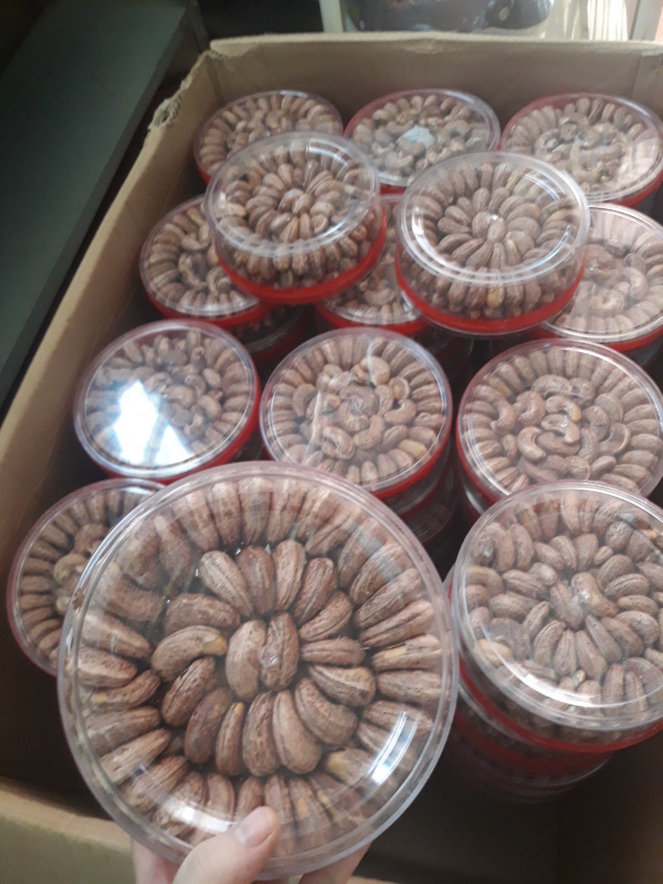 [HCM]ĐIỀU BÌNH PHƯỚC RANG MUỐI XẾP HOA (hộp 500gr)