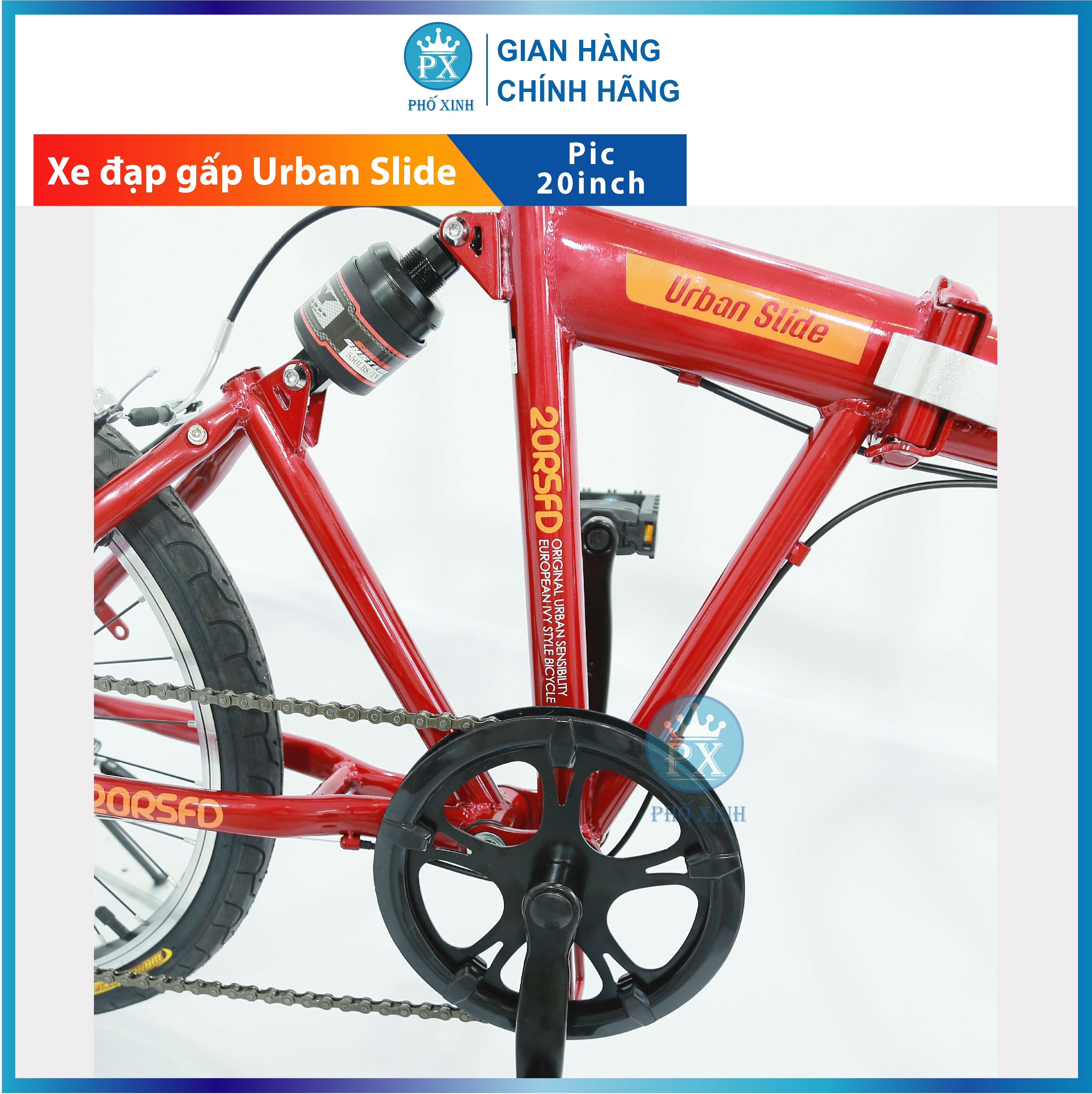 Xe đạp gấp PIC20RFD