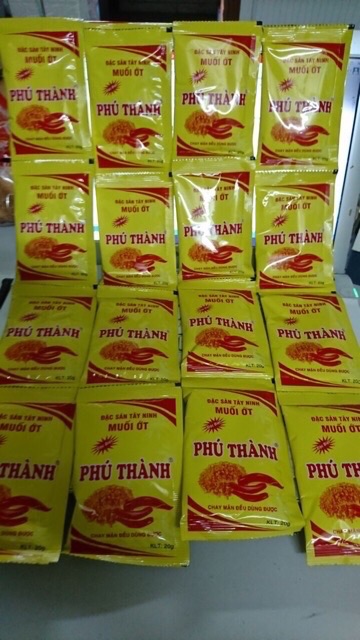 Muối ớt đặc sản Tây Ninh
