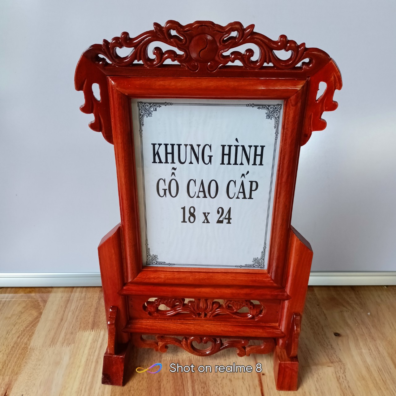 Khung Ảnh Thờ Gỗ Hương 100%(18/24, 21/31, 25/35)