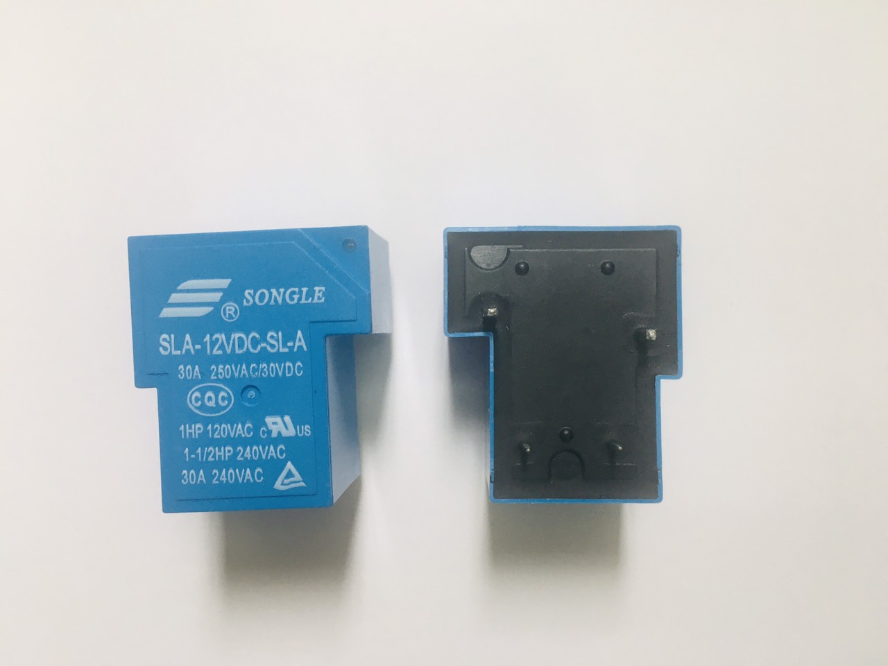 Relay, rơ le 5V, 12V 4 chân Songle
