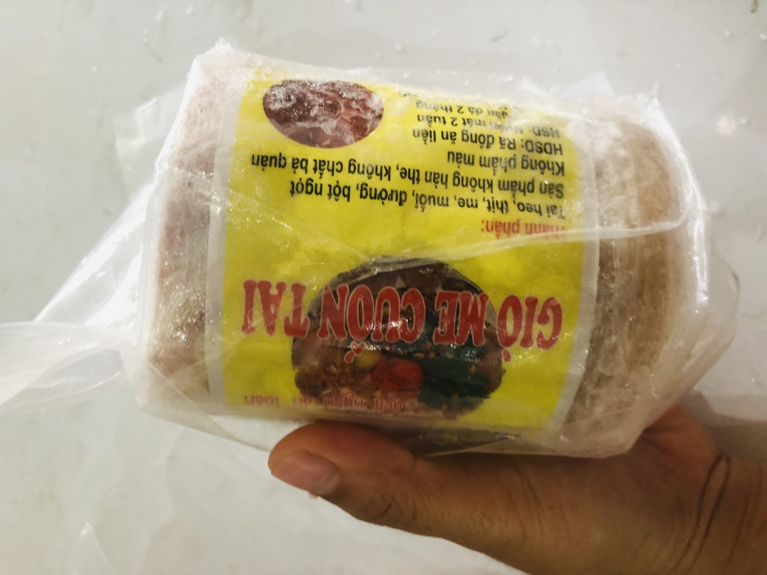 GIÒ ME CUỐN TAI HEO GÓI 500G