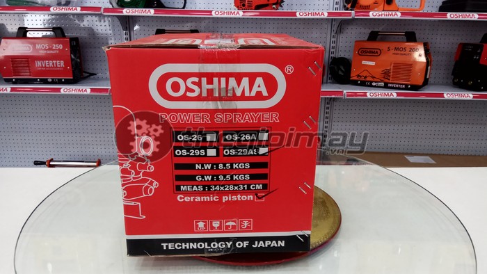[HCM]Đầu phun Oshima OS-29AS đen