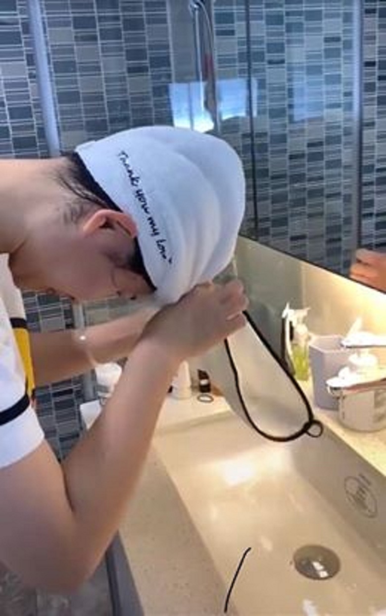 Khăn Quấn Tóc, khăn lau khô tóc, Khăn Ủ Tóc Khô Nhanh Siêu Tốc Hot Hot