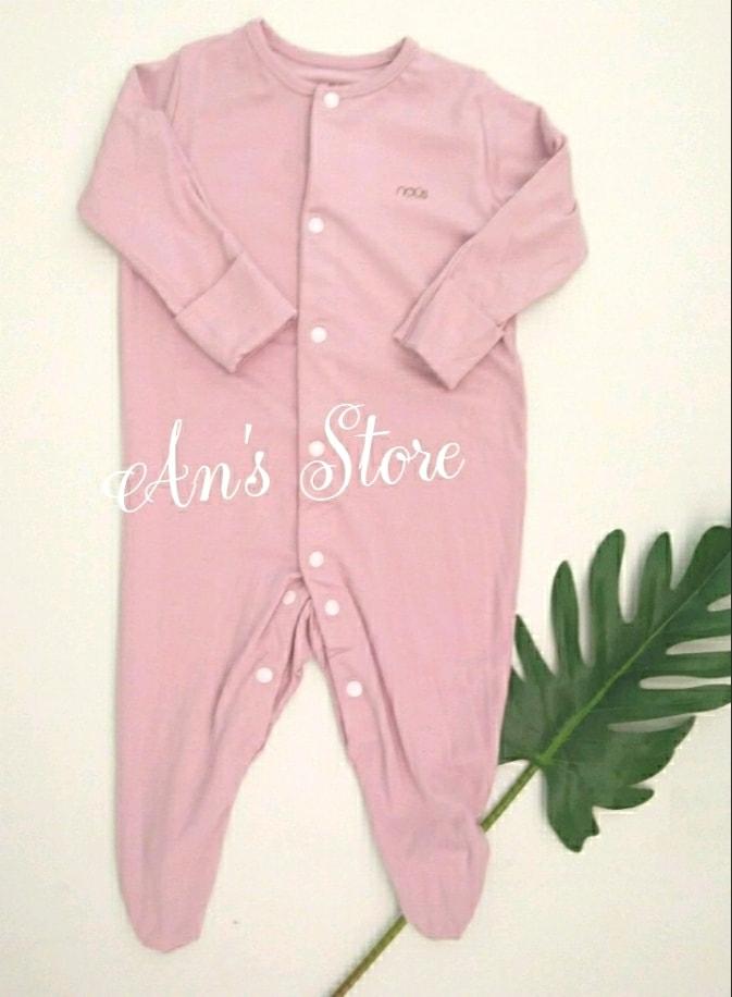 Body có tất petit NB Tím