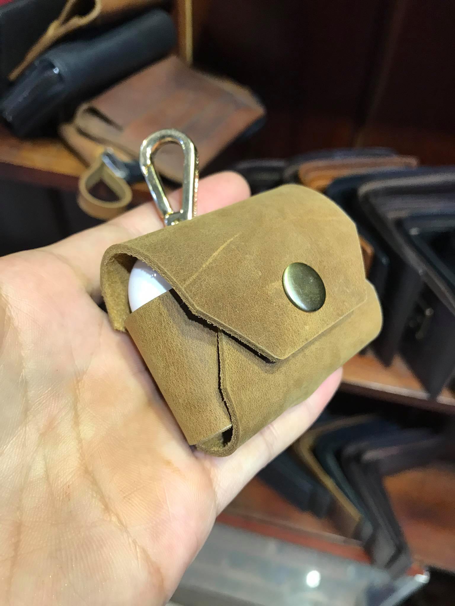 [HCM]BAO DA AIRPOD PRO DA BÒ THẬT