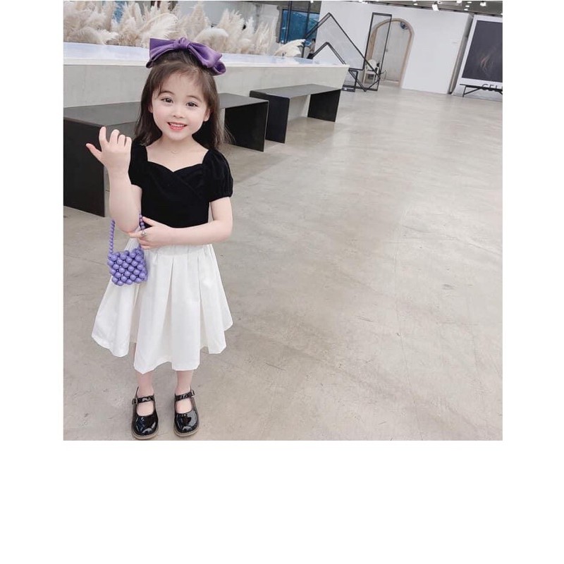 Set váy dễ thương cho bé gái