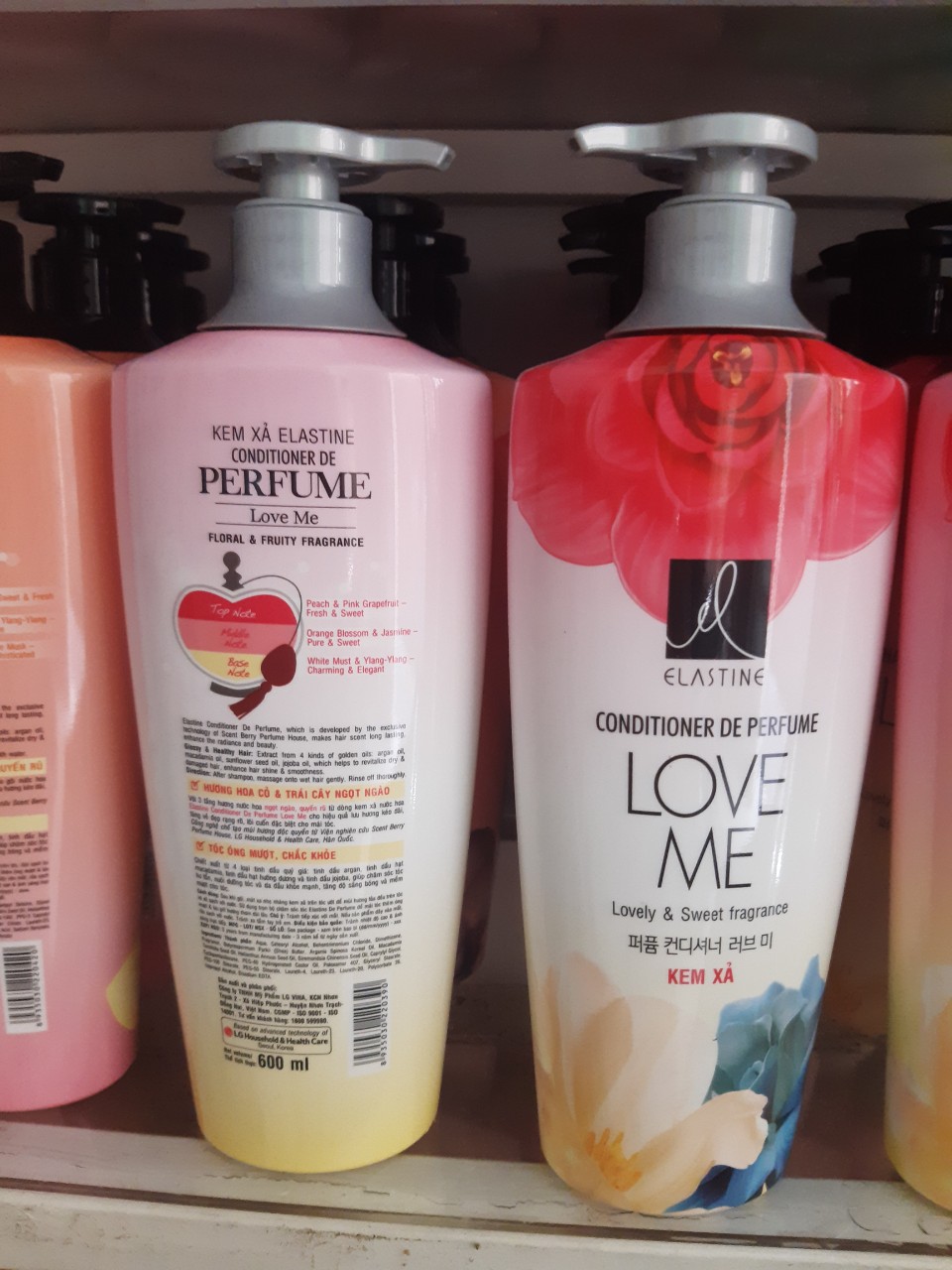 Dầu Xả Double Rich Elastine Love Me 600ml