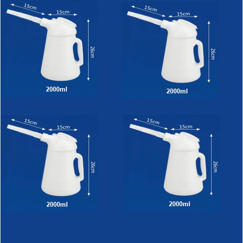 Bình Rót Dầu 2 Lít - Can Rót Dầu 2000ML