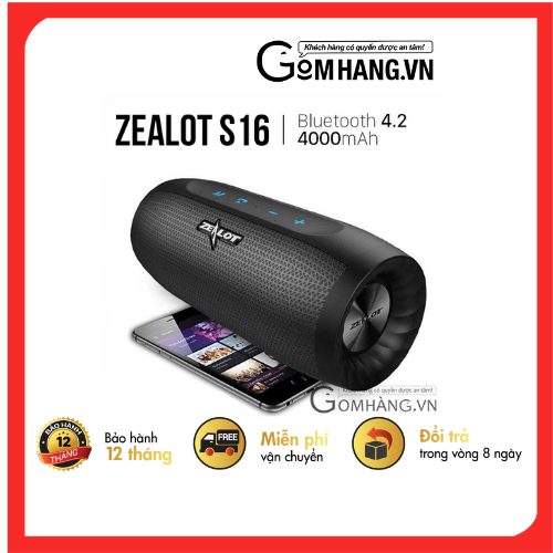 [HCM]Loa Bluetooth Zealot S16