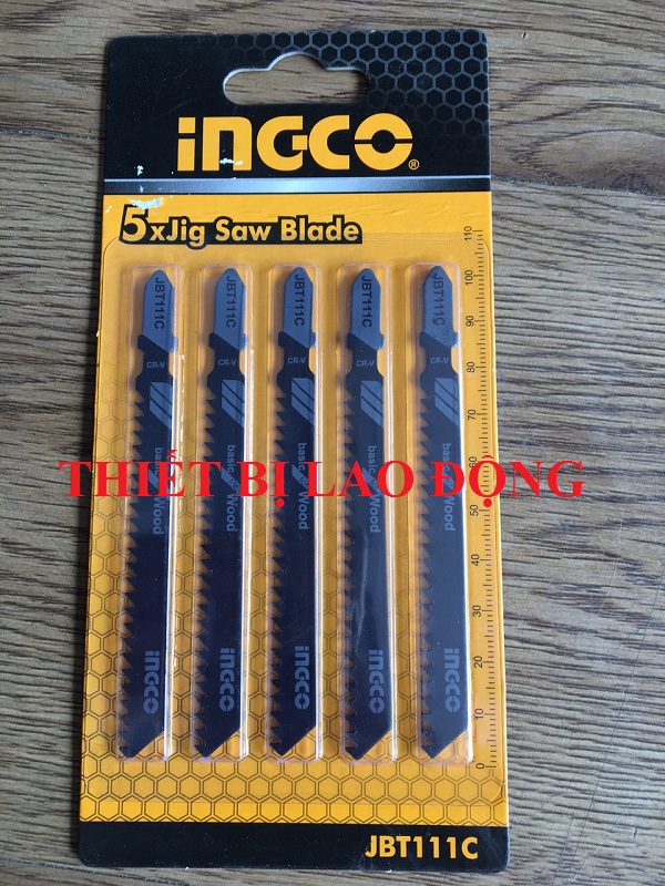 Bộ 5 lưỡi cưa lọng gỗ Ingco JBT111C - Răng cưa nhuyễn