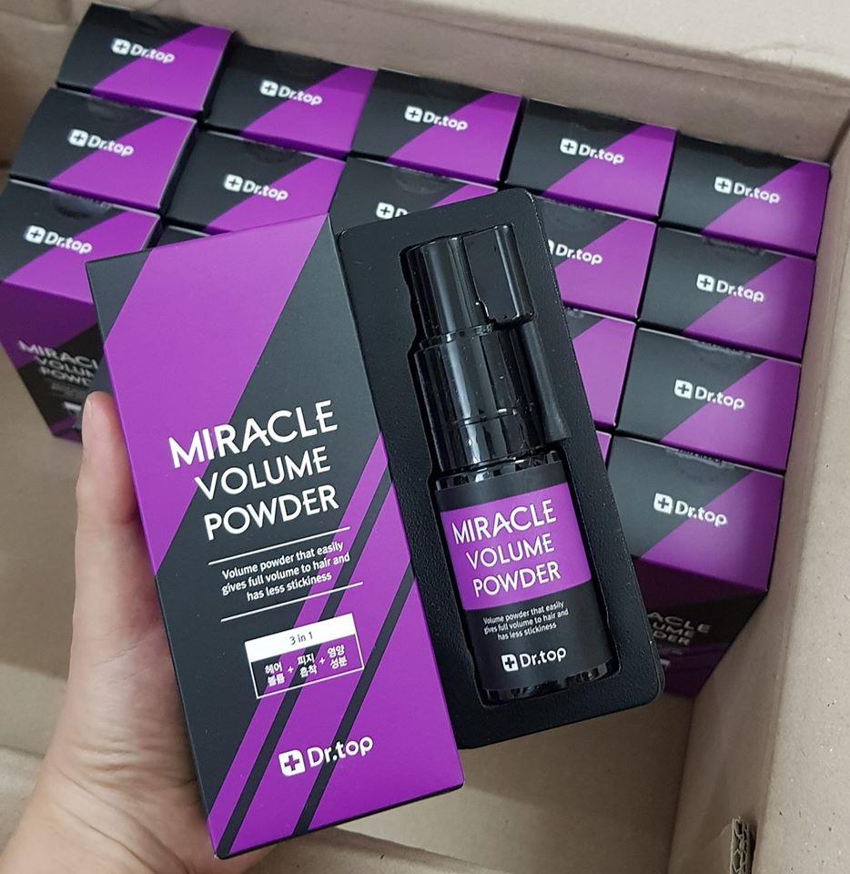 [HCM]XỊT PHỒNG TÓC DR.TOP MIRACLE VOLUME POWDER