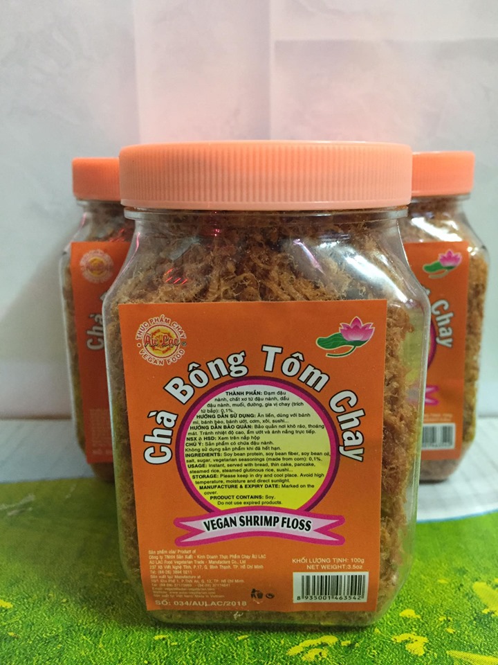 Chà Bông Tôm Chay - Hủ 100g