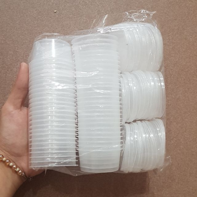 10 Hủ Flan Nhí (40ml) đựng flan, nước sốt