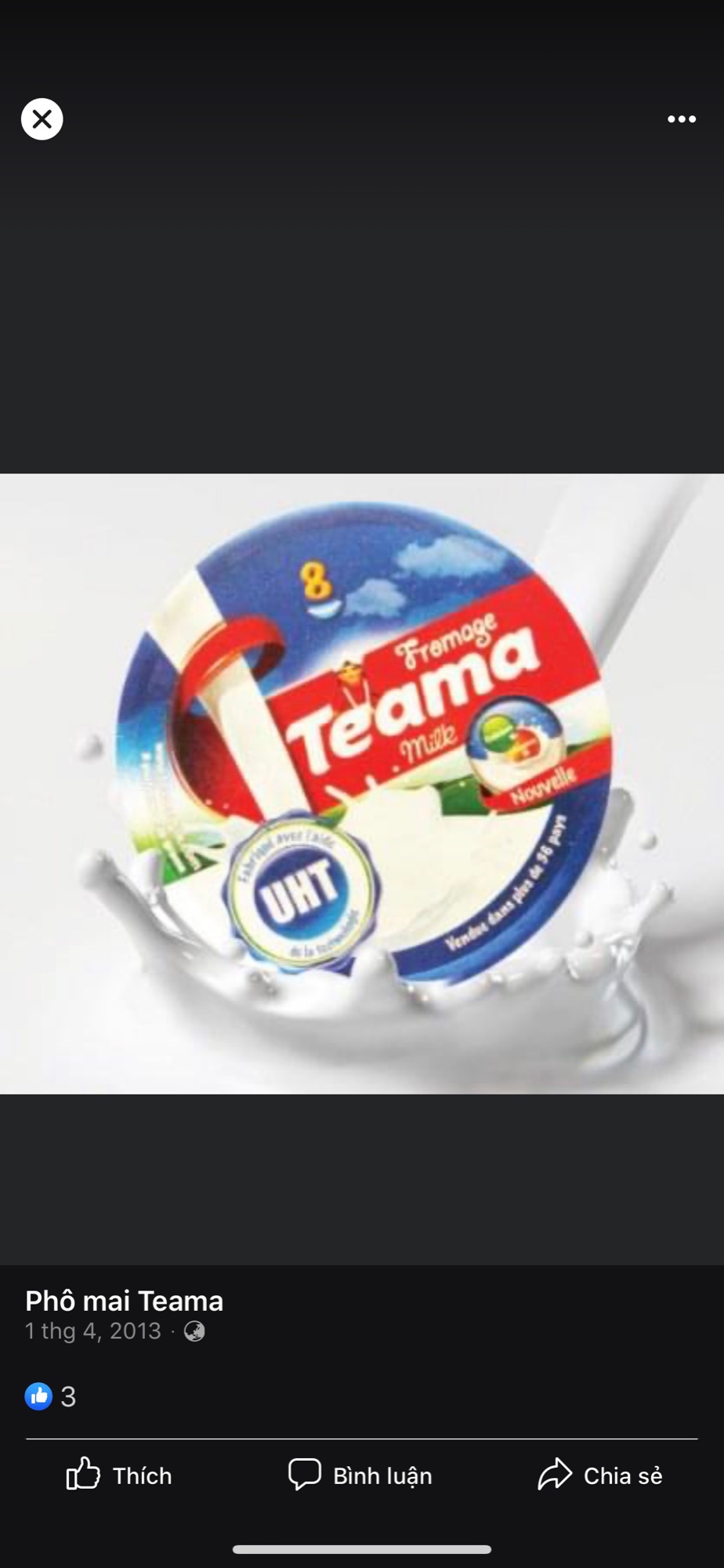 [HCM]Phô mai Teama 120gr (8 miếng)