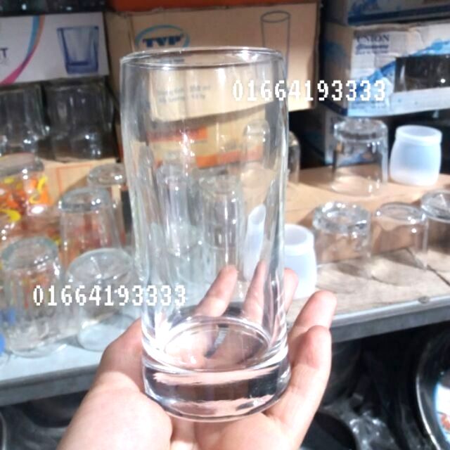 Ly thủy tinh cafe đá cong 245ml 6 cái