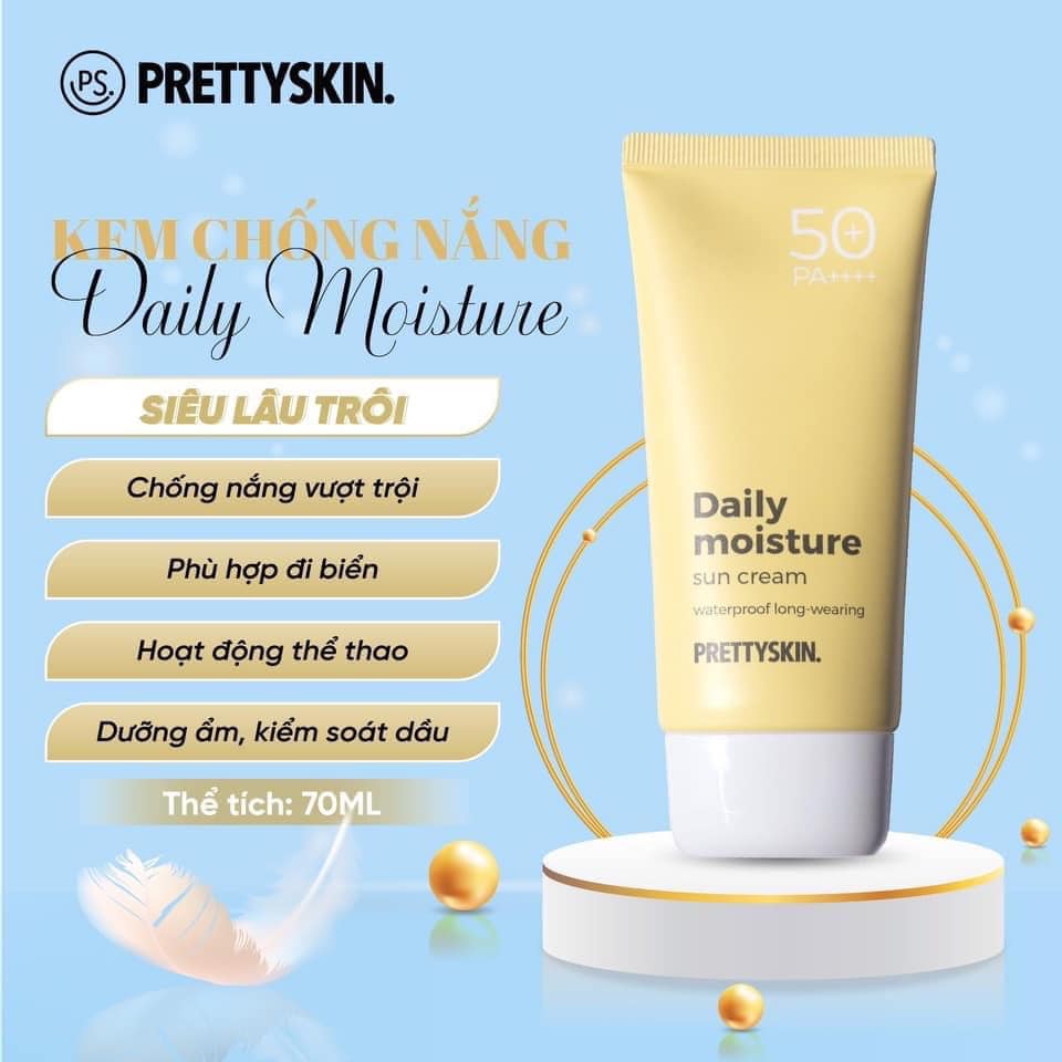 KEM CHỐNG NẮNG PRETTYSKIN Hàn Quốc