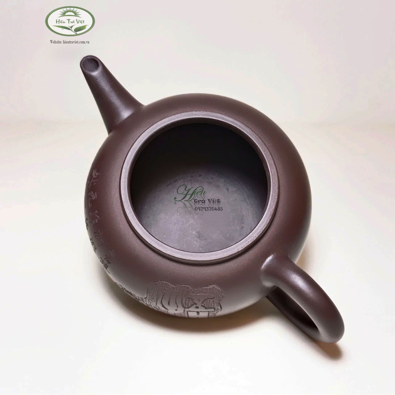 MS 196 Ấm tử sa Nghi Hưng thủy bình 250ml (khoáng tử nê)